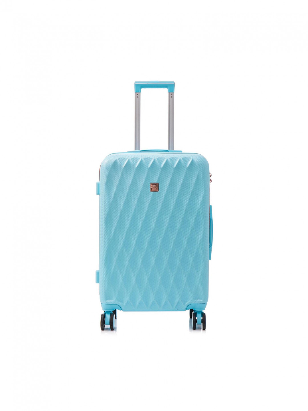 Semi Line Velký kufr T5723-4 Světle modrá